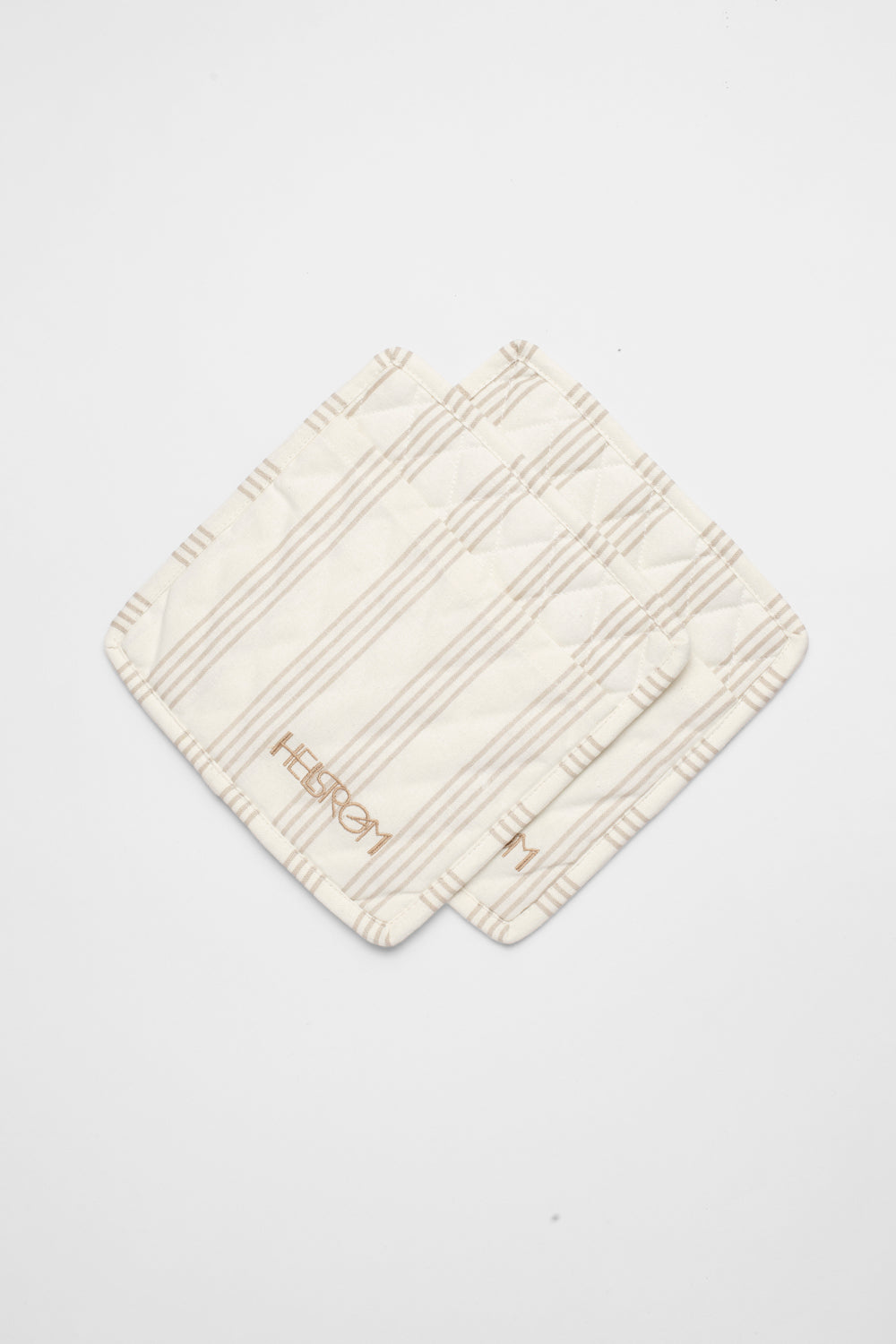 Grytelapp med lomme, 2-pk